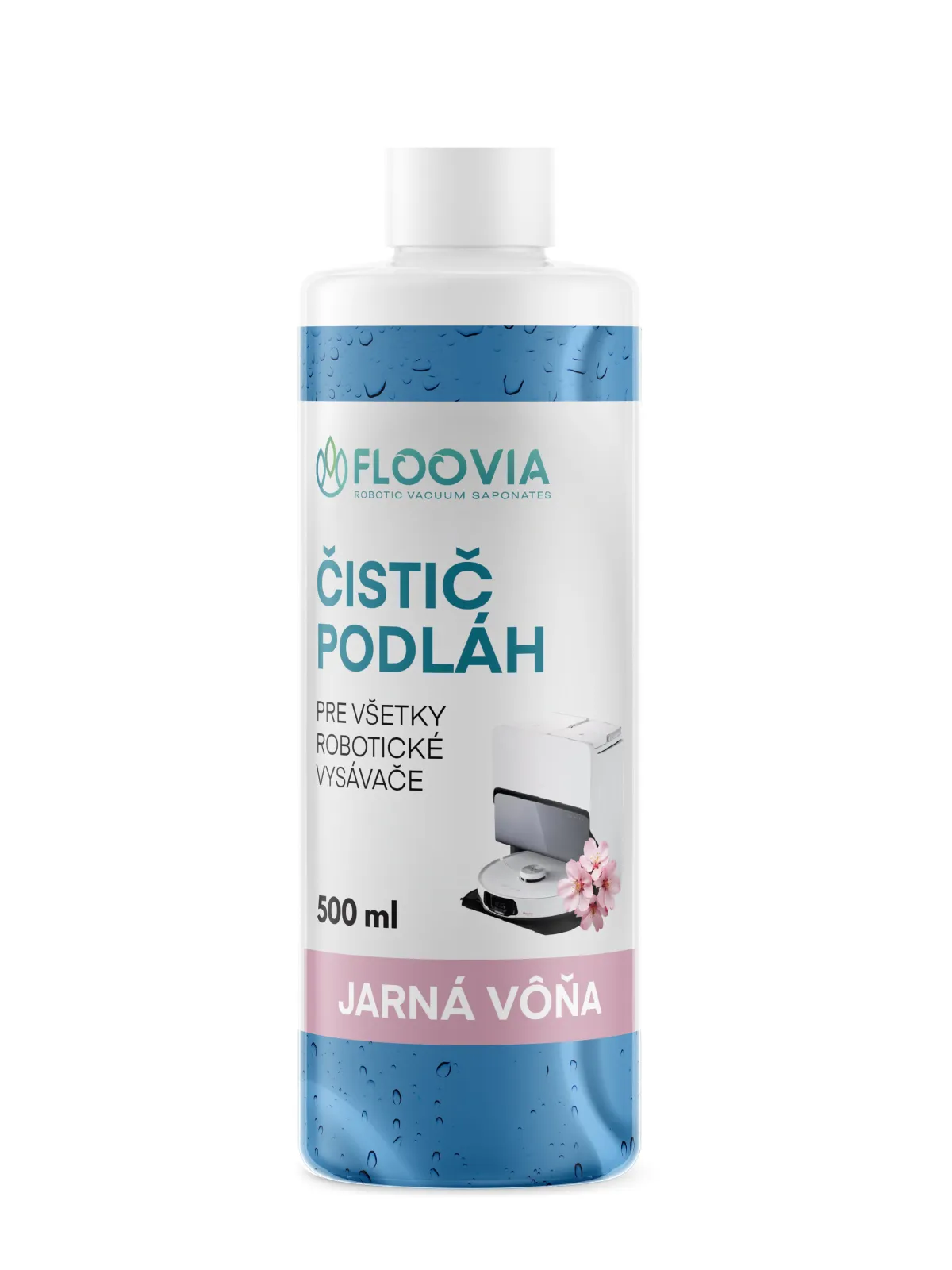 Čistiaci prostriedok do robotického vysávača so samočistiacou stanicou Floovia, jarná vôňa — obrázok 2