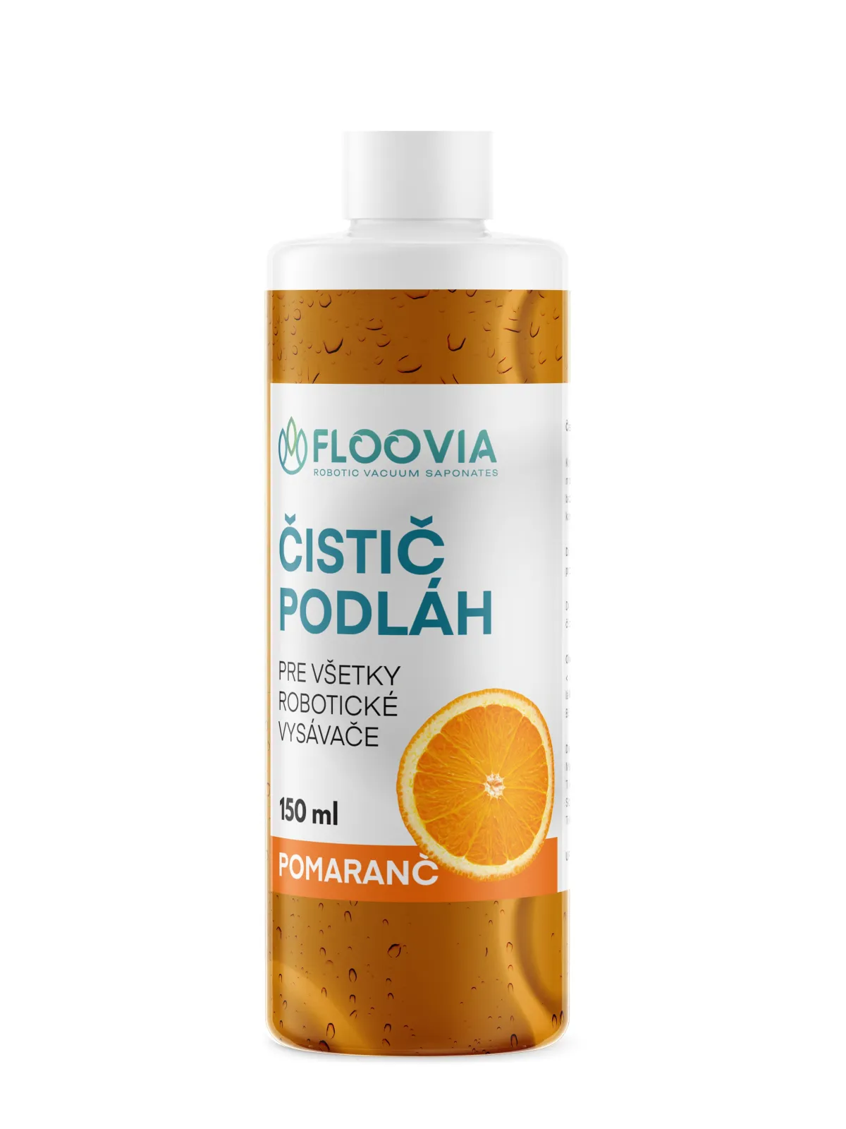 Čistiaci prostriedok do robotického vysávača Floovia, pomarančová vôňa