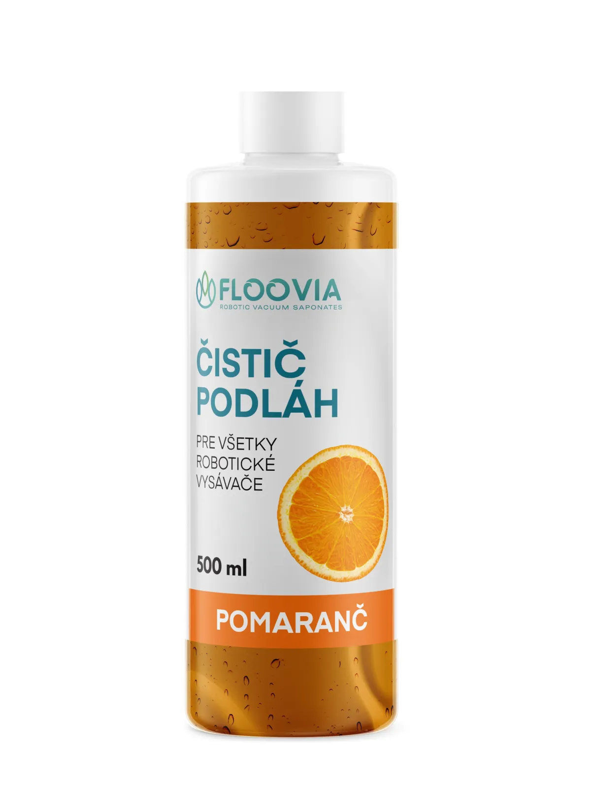 Čistiaci prostriedok do robotického vysávača Floovia, pomarančová vôňa — obrázok 2