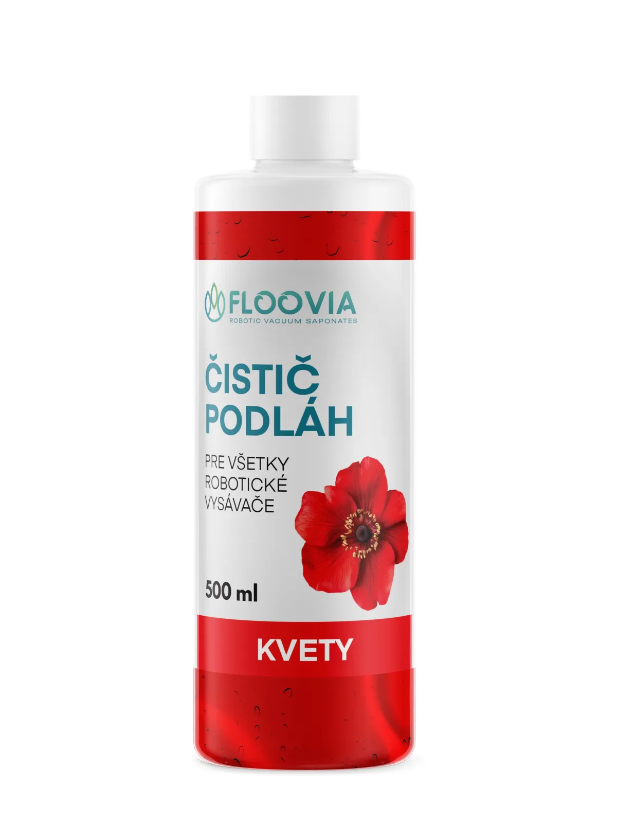 Čistiaci prostriedok do robotického vysávača Floovia, kvetinová vôňa — obrázok 2