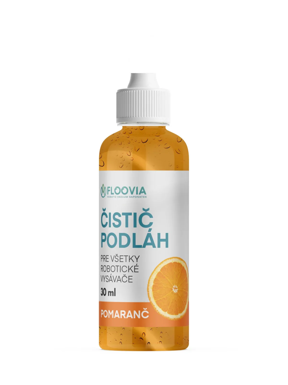 Čistiaci prostriedok do robotického vysávača Floovia, pomarančová vôňa — obrázok 3