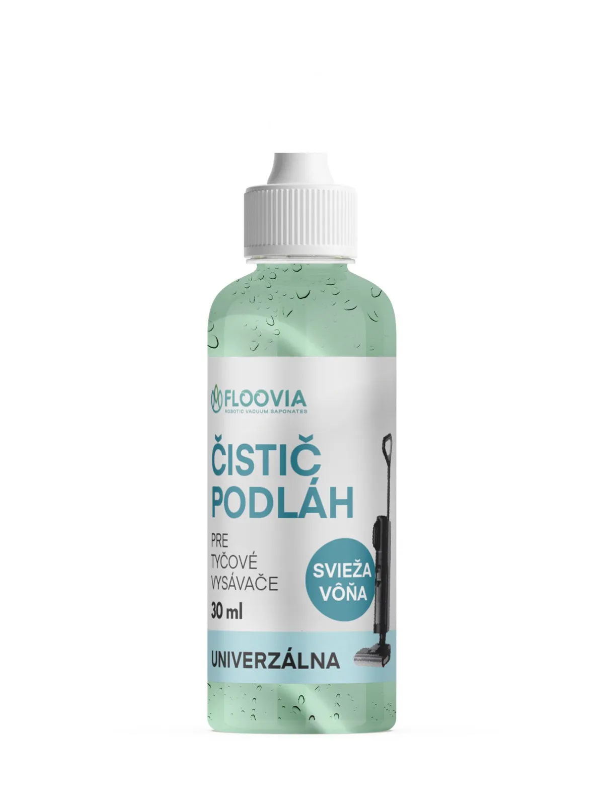Čistiaci prostriedok do tyčového vysávača s mopom Floovia, univerzálna svieža vôňa — obrázok 3
