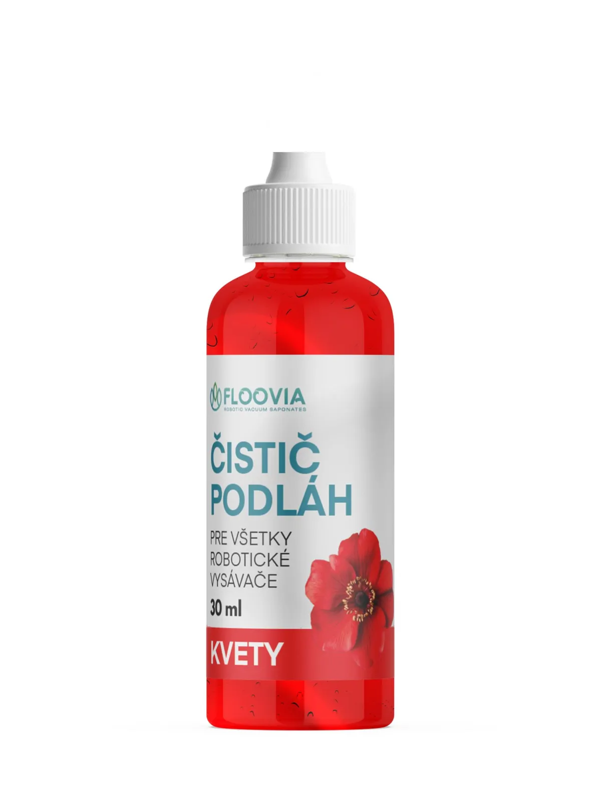 Čistiaci prostriedok do robotického vysávača Floovia, kvetinová vôňa — obrázok 3