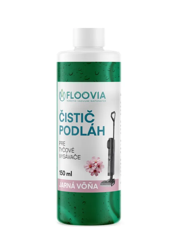 Čistiaci prostriedok do tyčového vysávača s mopom Floovia, jarná vôňa